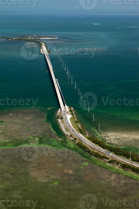 Aerial photo of Overseas Highway, Florida Keys 1407698 Stock Photo at ...