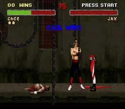 Mortal Kombat II Johnny Cage S Fatality 2 YouTube