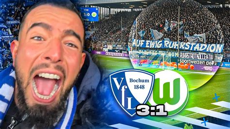 HEIMSIEGGG ESKALATION VfL Bochum Vs VFL Wolfsburg Stadion Vlog