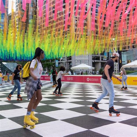 Rothman Orthopaedics Roller Rink Opens In Dilworth Park Today