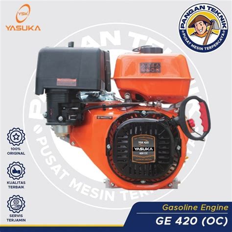 Mesin Penggerak Bensin Yasuka Gx Orange Mesin Ketinting