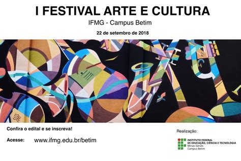 Informações sobre o I Festival de Arte e Cultura Instituto Federal de