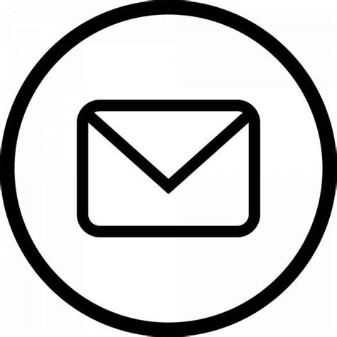 12 Email Icon Png Circle White Kutipan Wallpaper