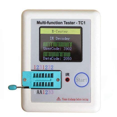 Testeur Multifonction Testeur De Transistor LCR TC1 TFT Diode Triode