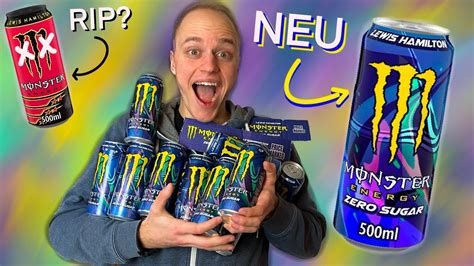 Der Neue Monster Lewis Hamilton Zero Sugar Energy Drink Review Youtube