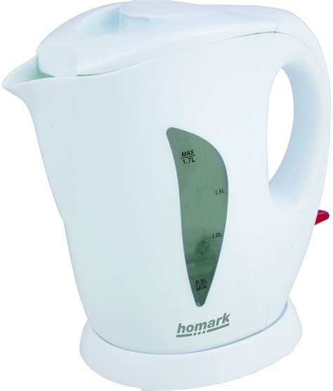 cordless white kettle