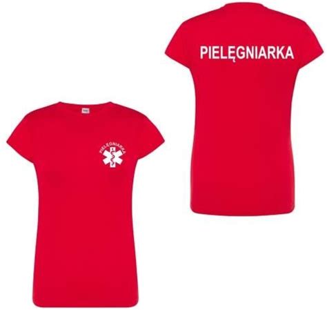 M C Modern Company T Shirt Pielegniarka Koszulka Medyczna Damska