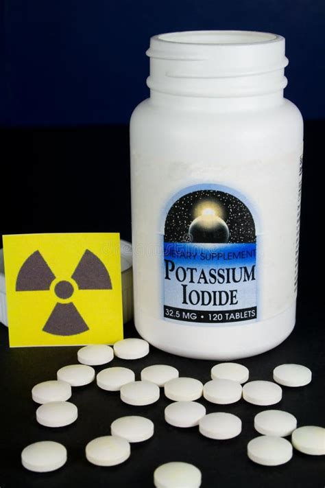 Potassium Iodide Pills Stock Image Image Of Preparation 21648323