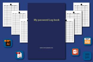 Page Password Log Book Graphic By Scottfreedom Creative Fabrica