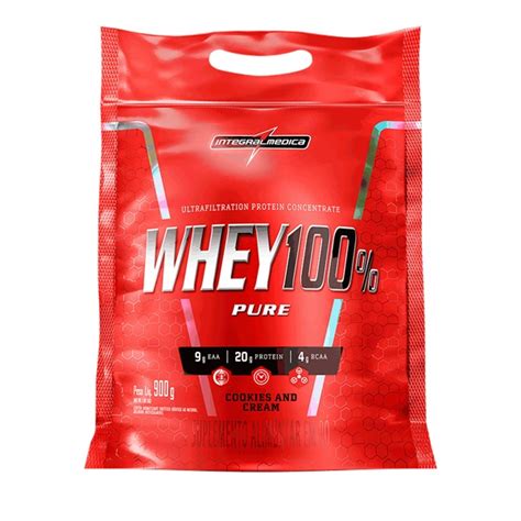 WHEY 100 PURE COOKIES E CREAM 907G Shopee Brasil