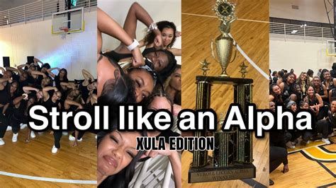 Stroll Like An Alpha 2023 Xavier University Of Louisiana Youtube