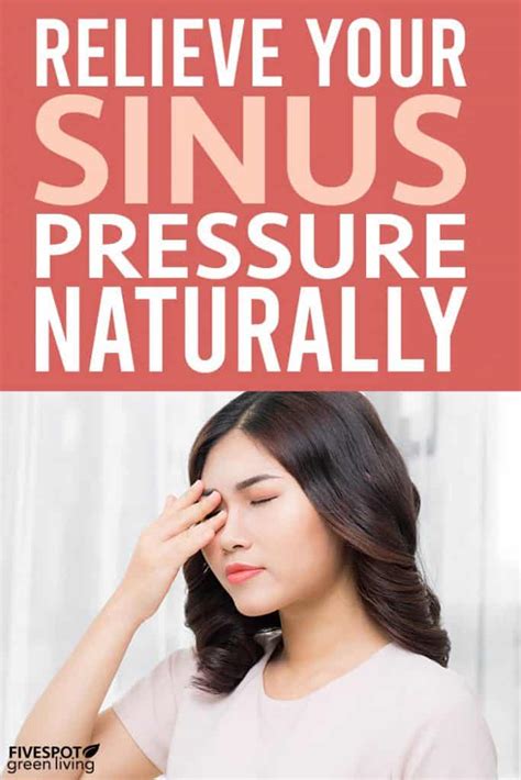 Natural Sinus Headache Home Remedies Five Spot Green Living