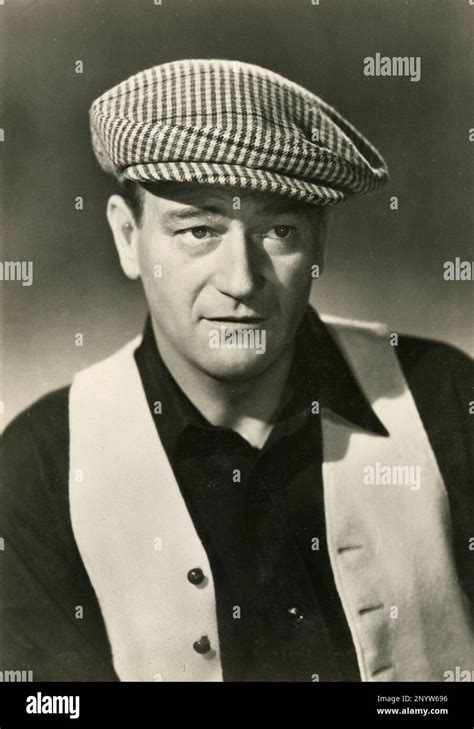 American actor John Wayne, USA 1950s Stock Photo - Alamy