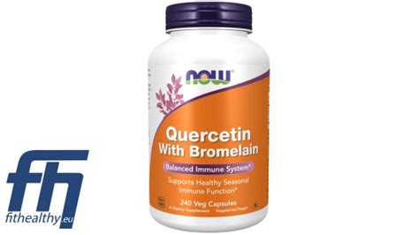 Now Foods Quercetin With Bromelain Vcaps Sports Nutrition Food