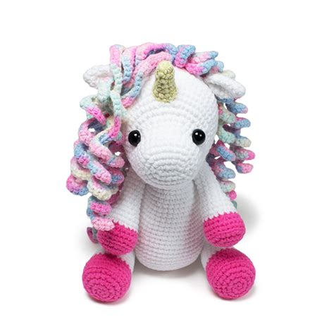 Measuring 7 Inches When Sitting This Amigurumi Unicorn Has