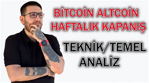 Haftalik Kapani Tekn K Temel Anal Z Bitcoin Altcoin Ethereum