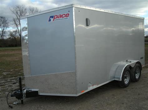 Pace American X Journey Cargo Se Flat Cargo Enclosed Trailer