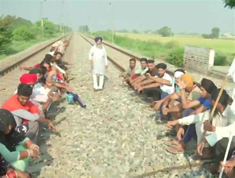 Bharat Bandh Today Traffic Hit Trains Stopped During Nationwide Farmers Strike Against Centre