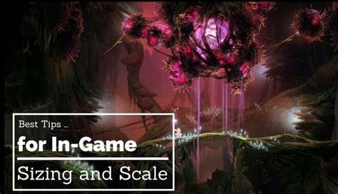 How To Size And Scale Your Game Correctly