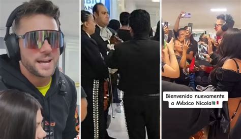 Nicola Porcella desata furor en su retorno a México y fans lo esperan