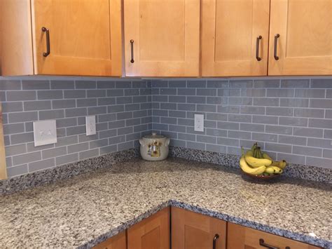 Home Project Azul Platino Granite Countertops In Washington Nh