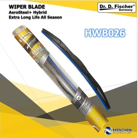 Dr D Fischer Wiper Blade Aero Steel Hybrid Banana Wiper Blade