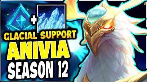 Anivia Glacial Augment Support Makes Her Walls Extra Icy Super Season 12 Support Slows Youtube