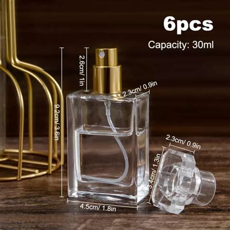 Parfum Bouteille En Verre Ml Atomiseur Rechargeable Briquets Vide