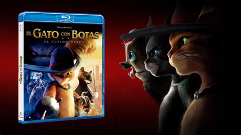 Características del Blu ray de El Gato con Botas El Último Deseo