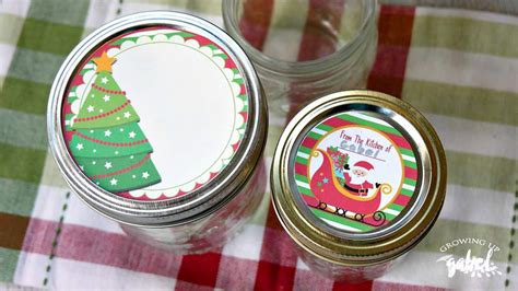 Free Printable Mason Jar Labels For Christmas Gifts