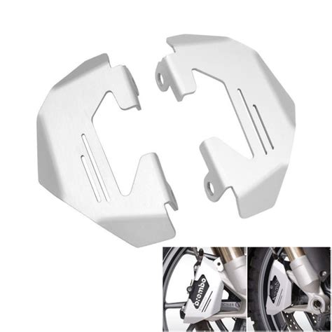 BMW R NineT Front Brake Protector Silver CafeRacerWebshop