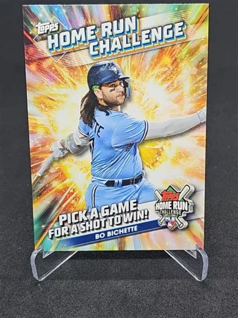 BO BICHETTE 2024 Topps Home Run Challenge Code HRC 28 Toronto Blue