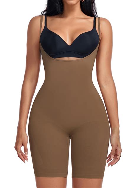 Euyzou Bodysuit For Women Tummy Control Shapewear Seamless Thong