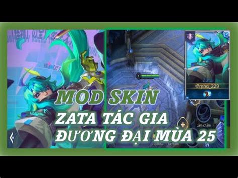 Mod Skin Zata T C Gia Ng I M A Full Hi U Ng M Thanh Youtube