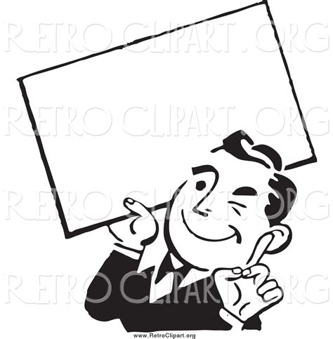 Man Holding Sign Clipart 20 Free Cliparts Download Images On