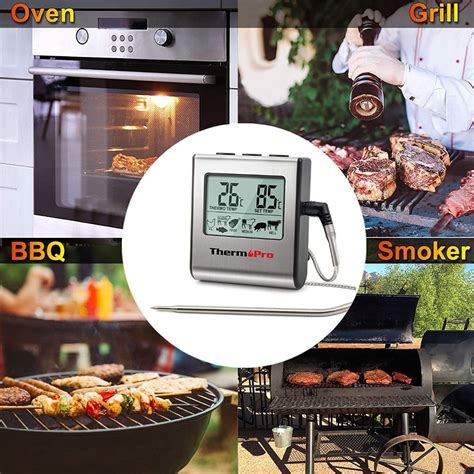 ThermoPro TP16 Digital Meat Thermometer Cooking Thermometer With