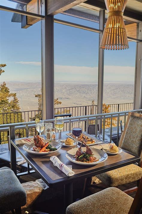 Ride the Palm Springs Aerial Tramway to Three Restaurants