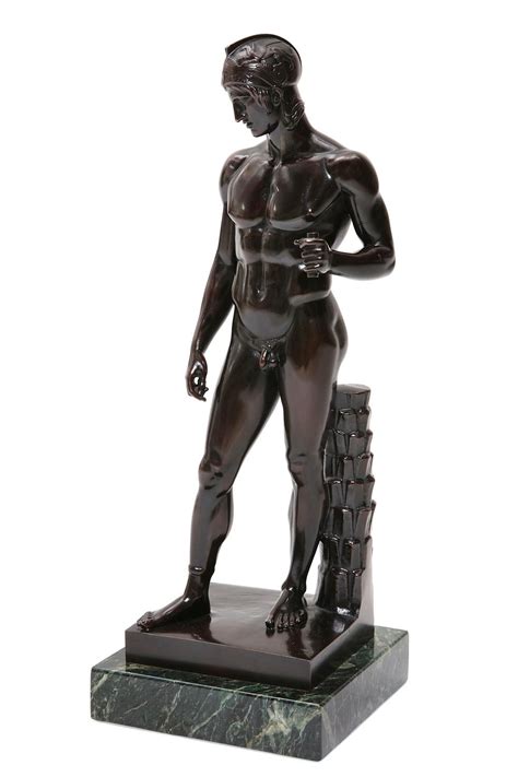 French School 19th Century Model Of The Ares Borghese MutualArt