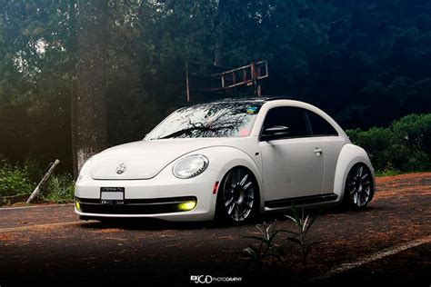 Vw Beetle Tsi With Airride Chassis And On Rotiforms