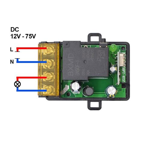 Mhz Ac V A Relais Draadloze Rf Afstandsbe Vicedeal