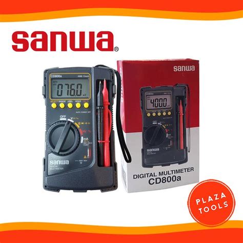 Jual Digital Multitester SANWA CD800A Multimeter Avometer Original CD