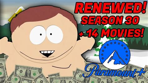 South Park Renewed Season 27 30 And 14 Movies For Paramount New Deal Till 2027 Youtube