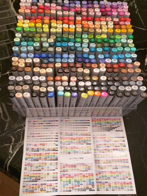 Copic Sketch Markers Complete Set All Colors Copic Copic