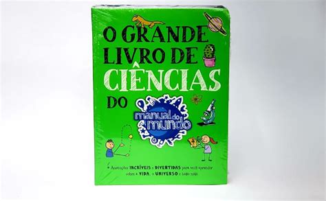 O Grande Livro de Ciências do Manual do Mundo Livro Editora Sextante