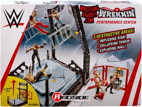 WWE Wrekkin Performance Center Playset WWE Toy Wrestling Action Figure