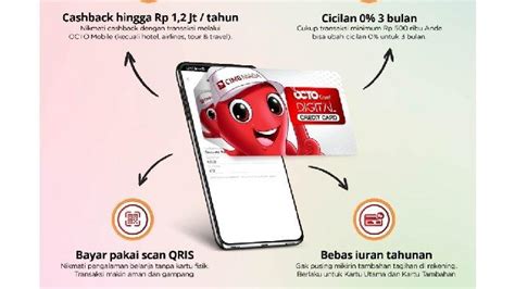 Sasar Pengguna Digital CIMB Niaga Luncurkan Kartu Kredit Digital OCTO