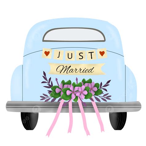 Just Married Sign Clipart