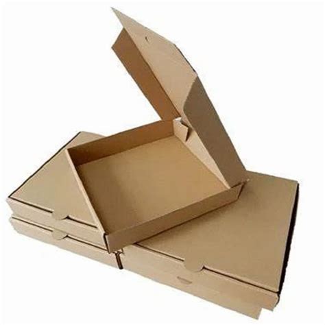 Single Phase 2 Ply Pizza Corrugated Paper Boxes Capacity Regular At