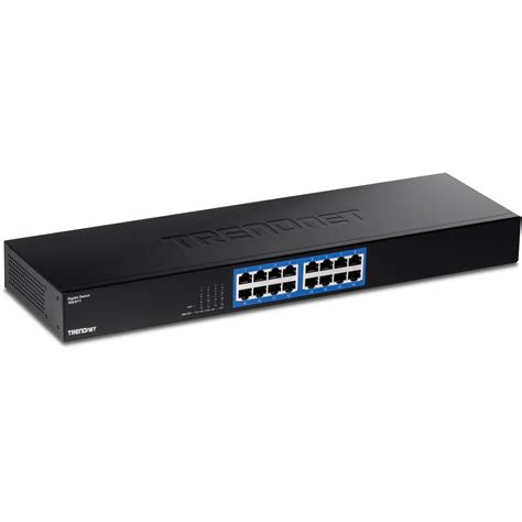 TRENDnet TEG S17 16 Port Gigabit Unmanaged Network Switch