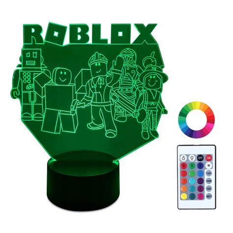 Xl Lampka Nocna Led D Roblox Kolor W Pilot Inna Marka Sklep